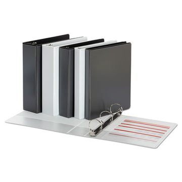 Universal® Economy Round Ring View Binder, 3 Rings, 2" Capacity, 11 X 8.5, White, 6-pack freeshipping - TVN Wholesale